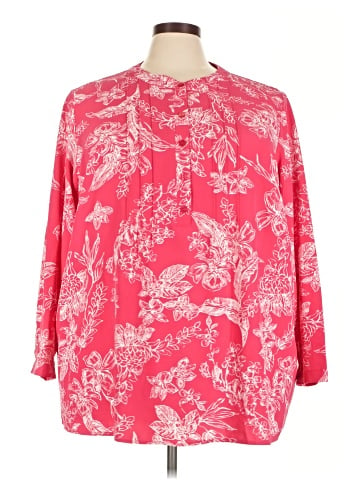 Joan Rivers 3/4 Sleeve Blouse (view 1)
