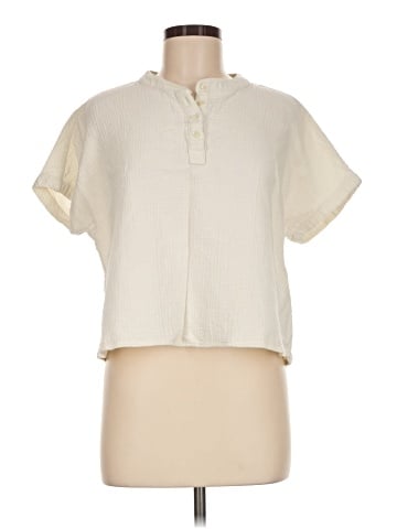 CALVIN KLEIN JEANS Short Sleeve Blouse (view 1)