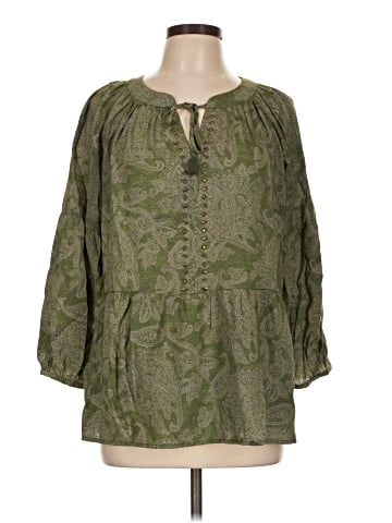 Liz Claiborne 3/4 Sleeve Blouse (view 1)