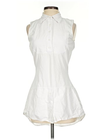 Kathleen Kirkwood Sleeveless Button-Down Shirt (view 1)
