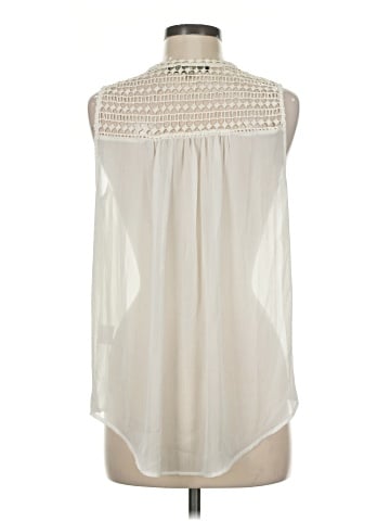 Rose + Olive Sleeveless Blouse (view 2)