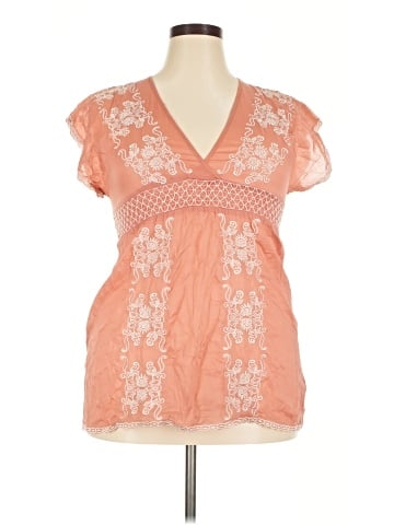 Forever 21 Short Sleeve Blouse (view 1)