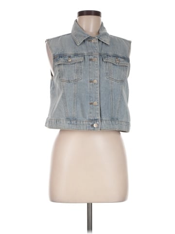 Suzanne Betro Sleeveless Button-Down Shirt (view 1)