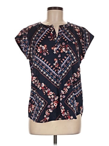 Liz Claiborne Short Sleeve Blouse (view 1)