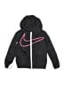 Nike 100% Polyester Black Track Jacket Size 6 - photo 1