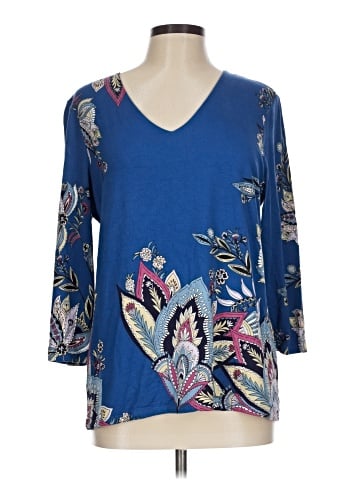 Chico's 3/4 Sleeve Blouse (view 1)