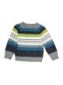 Gymboree 100% Cotton Stripes Gray Pullover Sweater Size 3 - 4 - photo 1