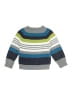 Gymboree 100% Cotton Stripes Gray Pullover Sweater Size 3 - 4 - photo 2