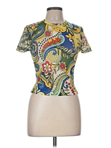 Alice + Olivia Short Sleeve Blouse (view 1)
