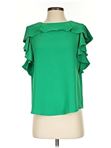 Amanda Uprichard Short Sleeve Blouse (view 1)