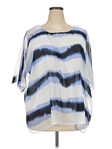 Alfani Short Sleeve Blouse (view 1)
