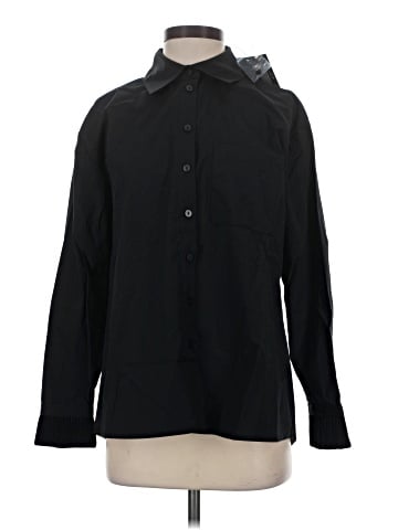 Attitudes by Renee Long Sleeve Button-Down Shirt (view 1)