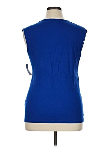 New York & Company Sleeveless T-Shirt (view 2)