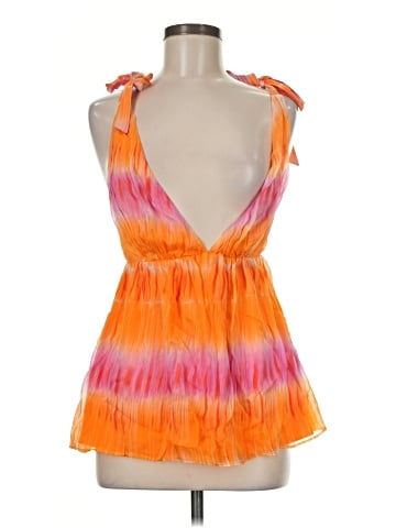 Alice + Olivia Sleeveless Silk Top (view 1)