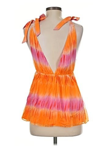 Alice + Olivia Sleeveless Silk Top (view 2)