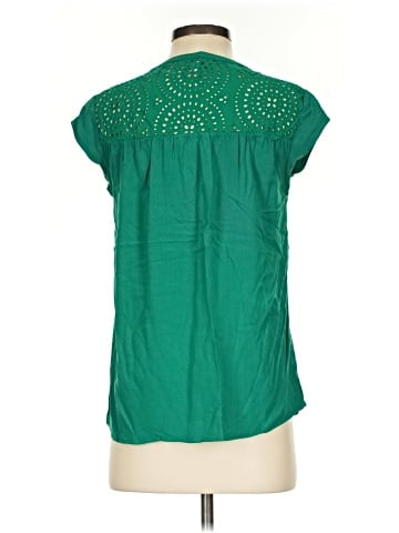 Pale Sky Short Sleeve Blouse (view 2)