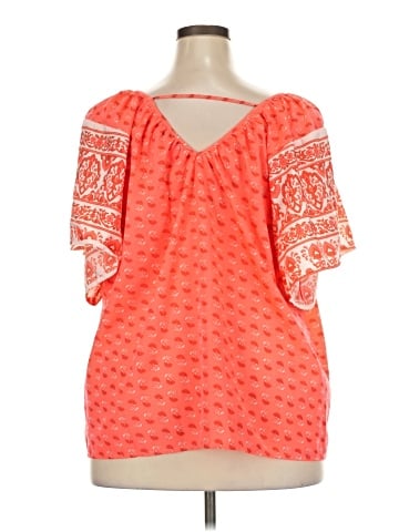 Lane Bryant Short Sleeve Blouse (view 2)