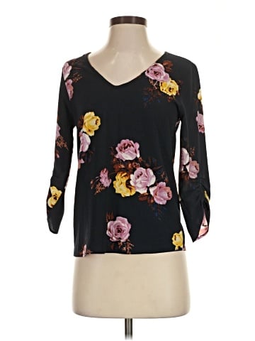 Bobeau 3/4 Sleeve Top (view 1)