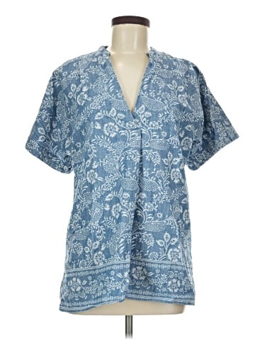 Lands' End Short Sleeve Blouse (view 1)
