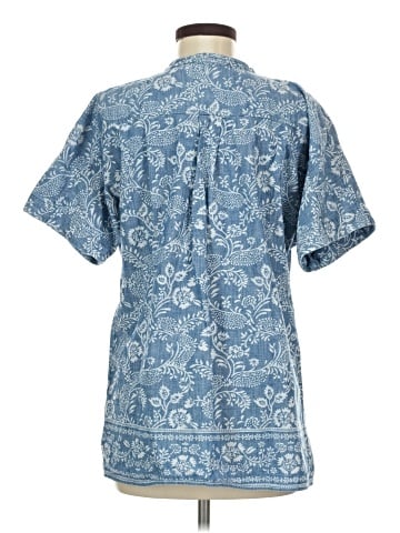 Lands' End Short Sleeve Blouse (view 2)