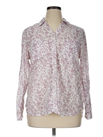 Gloria Vanderbilt Long Sleeve Blouse (view 1)