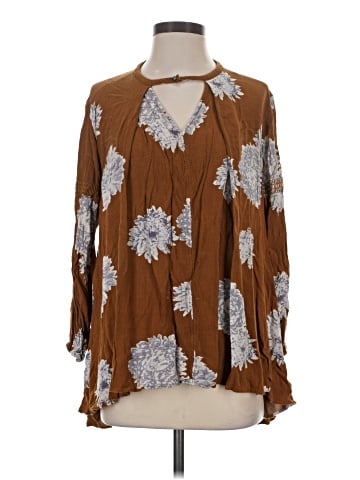 Free People 3/4 Sleeve Blouse (view 1)