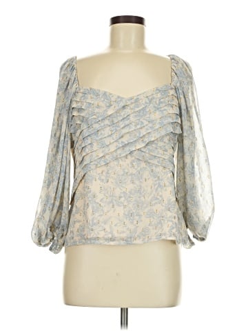 Express Outlet 3/4 Sleeve T-Shirt (view 1)