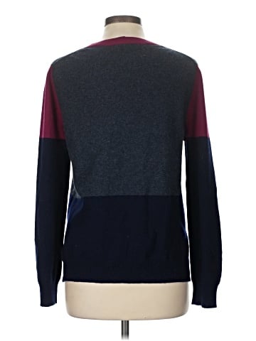 Aqua Cashmere Pullover Sweater (view 2)