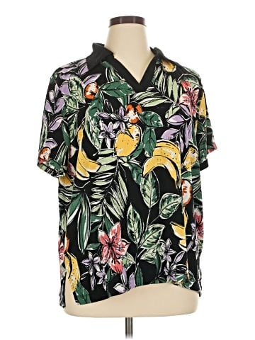 Cuddl Duds Short Sleeve Blouse (view 1)