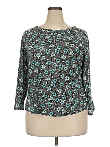 Elle 3/4 Sleeve Blouse (view 1)