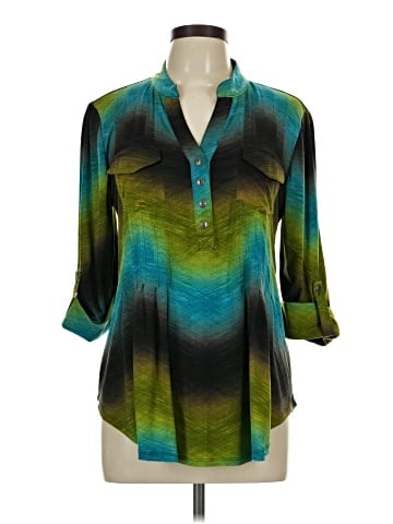 New Directions 3/4 Sleeve Blouse (view 1)
