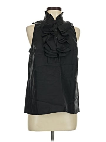 Kenar Sleeveless Silk Top (view 1)