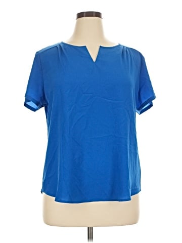 Van Heusen Short Sleeve Blouse (view 1)