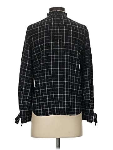 Rebecca Taylor Long Sleeve Silk Top (view 2)