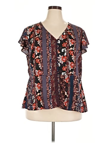 Sanctuary Short Sleeve Blouse (view 1)
