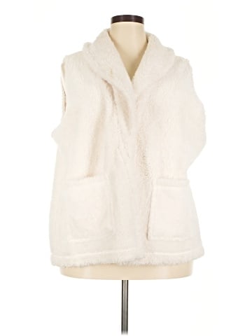 Ann Taylor LOFT Faux Fur Vest (view 1)