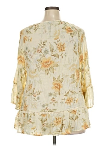 Zac & Rachel 3/4 Sleeve Blouse (view 2)