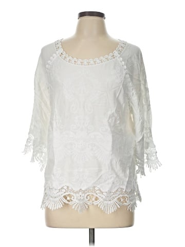 North Style 3/4 Sleeve Blouse (view 1)