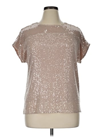 Cable & Gauge Short Sleeve Blouse (view 1)