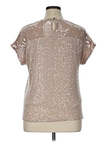 Cable & Gauge Short Sleeve Blouse (view 2)