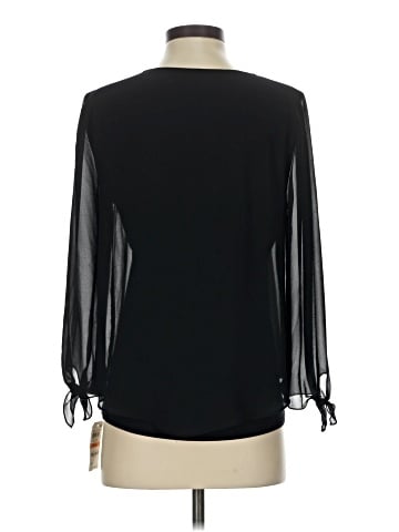 JM Collection Long Sleeve Blouse (view 2)