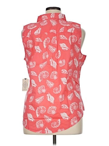 St. John's Bay Sleeveless Button-Down Shirt (view 2)