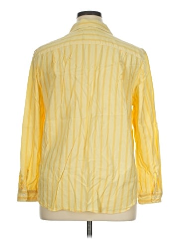 Ann Taylor LOFT Long Sleeve Button-Down Shirt (view 2)