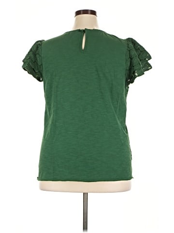 Lane Bryant Short Sleeve Blouse (view 2)