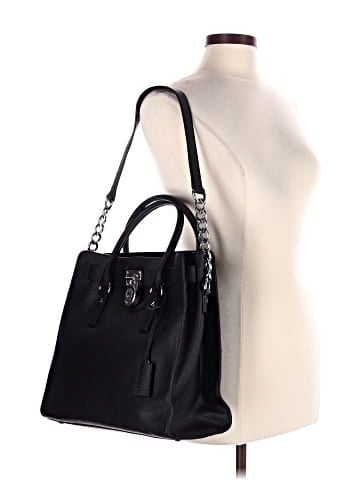 MICHAEL Michael Kors Leather Satchel (view 2)