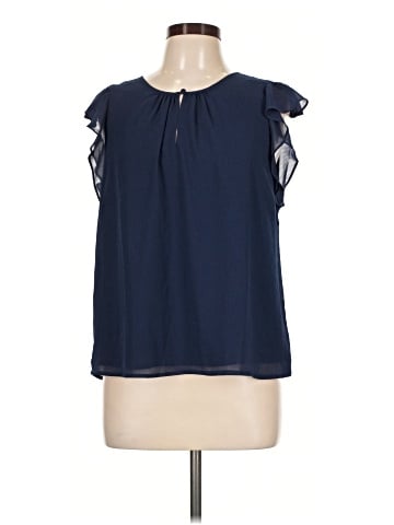 J.Crew Factory Store Short Sleeve Blouse (view 1)