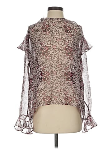 Shoshanna Short Sleeve Silk Top (view 1)