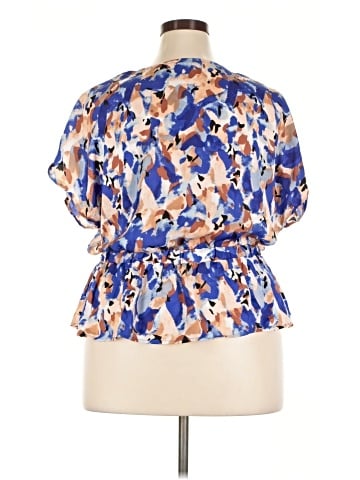 Nine West Short Sleeve Blouse (view 2)