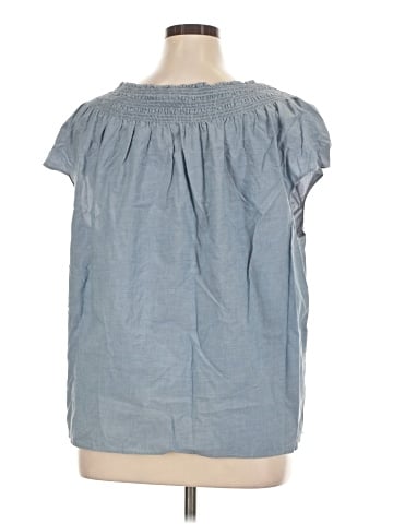 Talbots Outlet Short Sleeve Blouse (view 2)