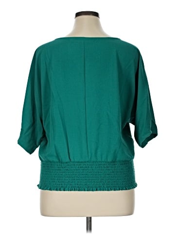 New York & Company 3/4 Sleeve Top (view 2)